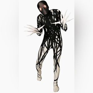 Zalgo Morphsuit costume Size Medium